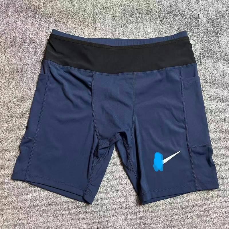 Pilates Fifth Pants Reflective Shorts Running Training Track and Field Fitness High Elastic Bottomin