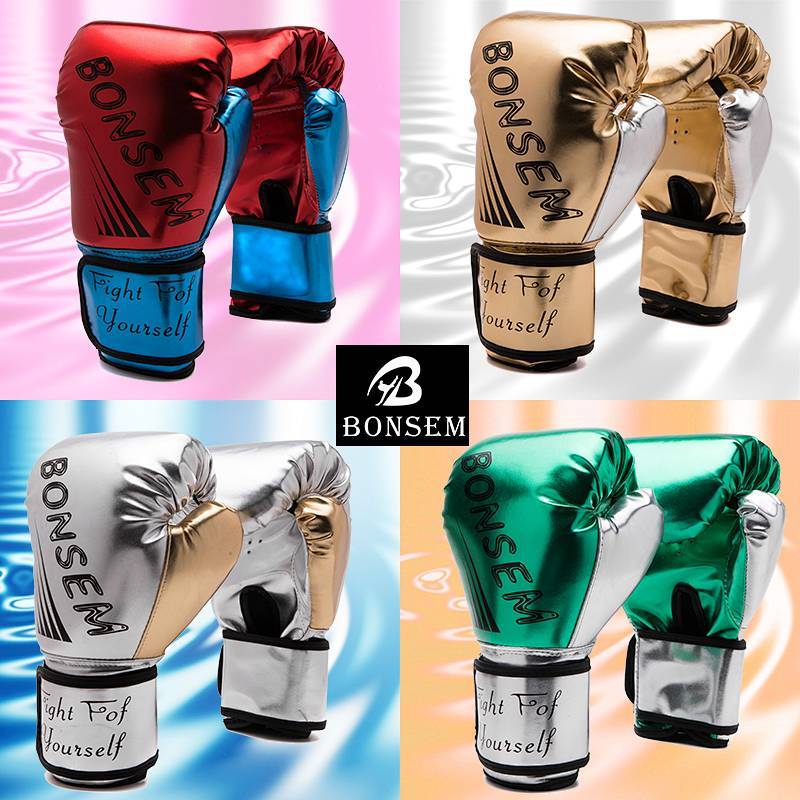 Male and Female Adult Boxing Gloves Youth Muay Thai Sanda Fight Boxing Gloves Sandbag Training Child