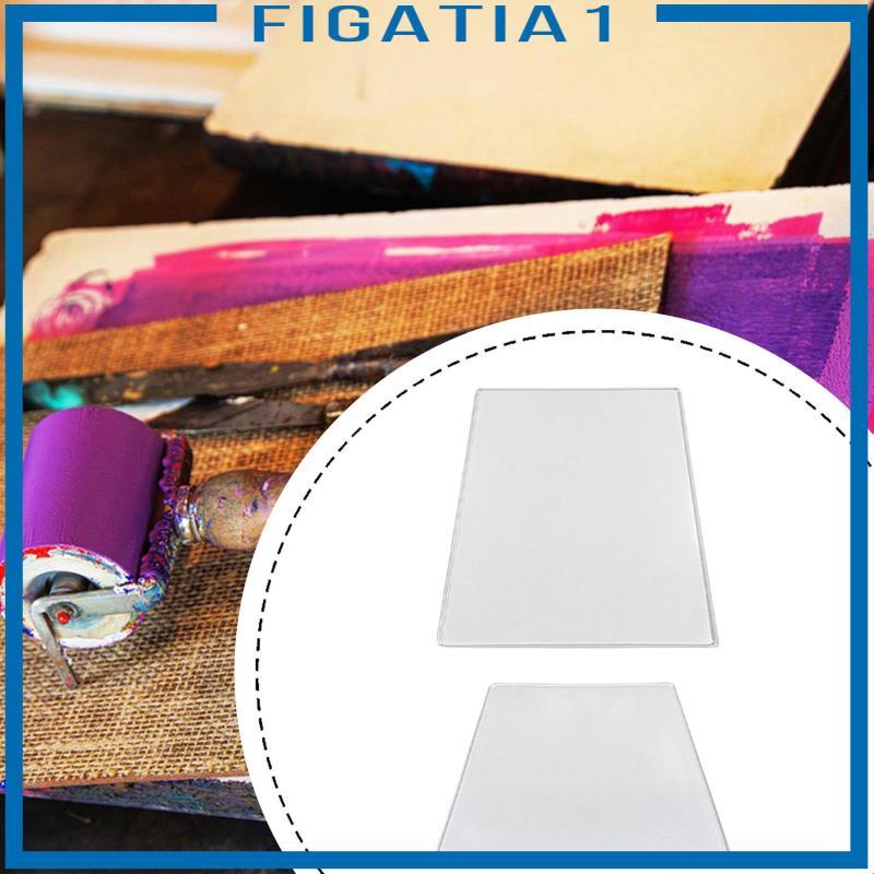 [figatia1] เจลพิมพ์แผ่นอุปกรณ์การทําภาพพิมพ์แผ่นเจลอเนกประสงค์แบบใช้ซ้ําได้สําหรับผสมศิลปะสมุดการ์ดทํา