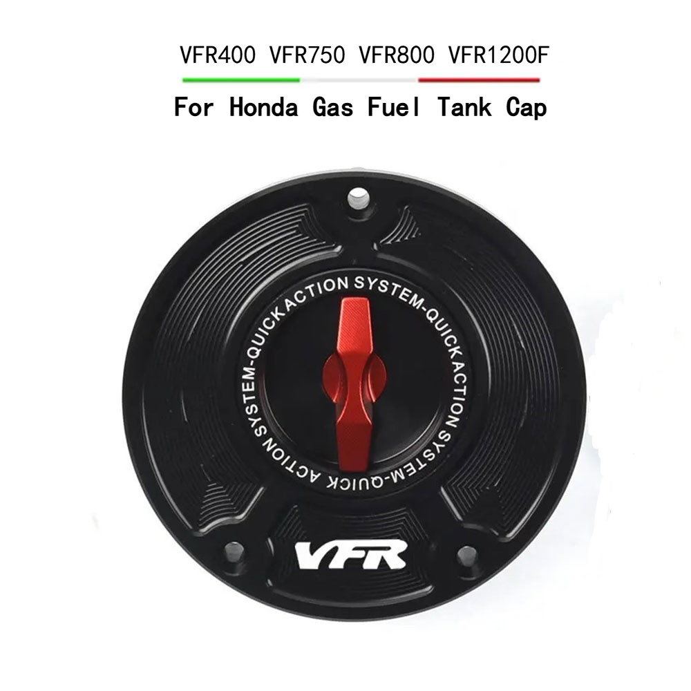 สําหรับ Honda VFR400 VFR750 VFR800 VFR1200F VFR 400/750/800/1200F คุณภาพสูงรถจักรยานยนต์ CNC ฝาถังน้