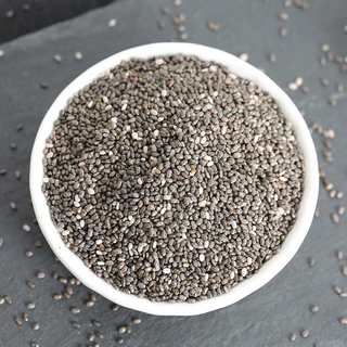 M สินค้าขายดี (1กิโลกรัม) เมล็ดเจีย Chia seeds เกรดAAA มีประโยชน์ เม็ดเจีย เม็ดเชีย ออร์แกนิค เมล็ดเชีย