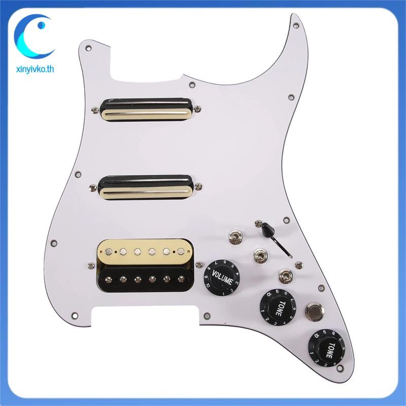 [xinyivko.th] ปิ๊กการ์ดกีตาร์ไฟฟ้า Pickguard กีตาร์ไฟฟ้า Pickguard Pickup สายไฟโหลด Prewired Pickgua