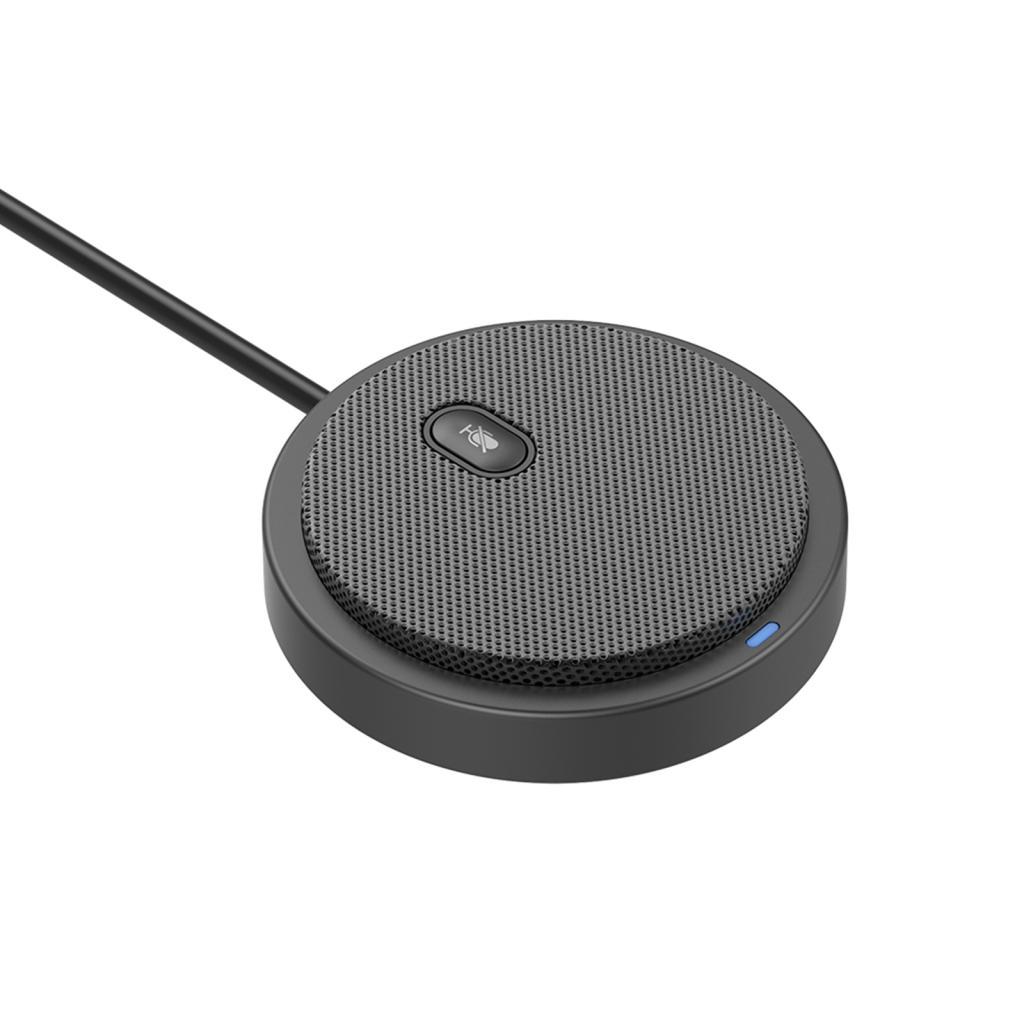 Dhihi UM02 USB Omni-directional Condenser Microphone Mic for Meeting Business Conference Computer De
