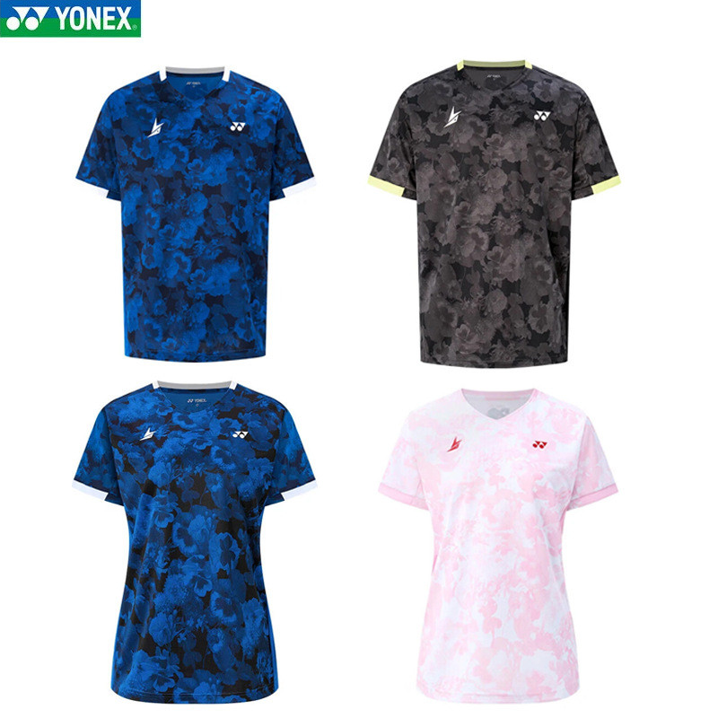 สปอร์ตส์ นิคส์10108ldcr เสื้อผ้าบุรุษและสตรี10109ldcr เสื้อแบดมินตันแขนสั้นแบบลำลอง