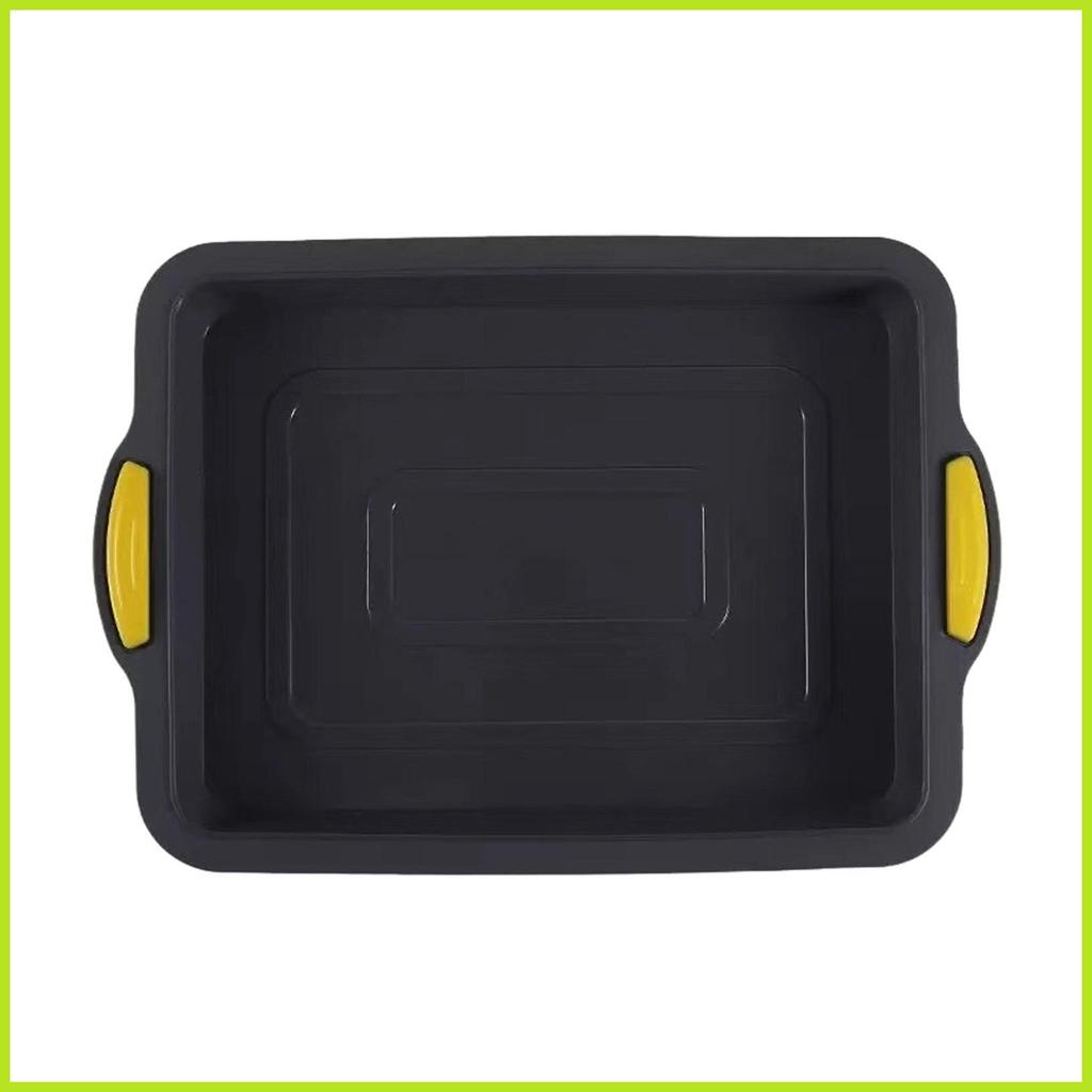 1/4 แผ่น PAN สําหรับเบเกอรี่สี่เหลี่ยมผืนผ้านํากลับมาใช้ใหม่ Multi-Functional Bakeware 9x13 นิ้วแผ่น