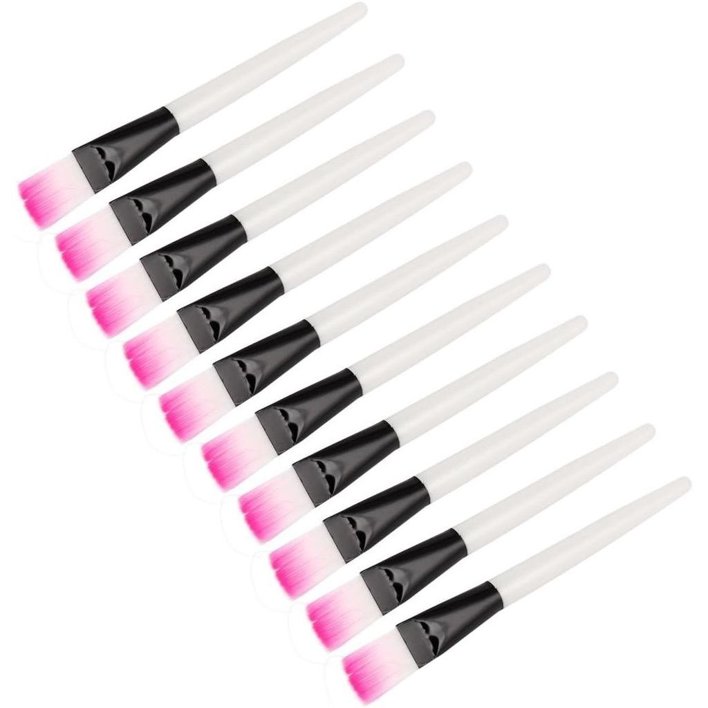 10 ชิ้นผู้หญิงแต่งหน้าเครื่องมือพลาสติก Handle Facial Mud Applicator แปรง (รหัส: 2a9 10d 9a3 1e1 857