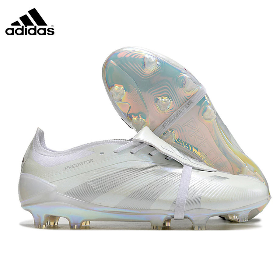 Predator 30th Anniversary Limited Edition รองเท้าฟุตบอลสำหรับบุรุษและสตรี FG ขนาด 39-45 มีการยึดเกาะ