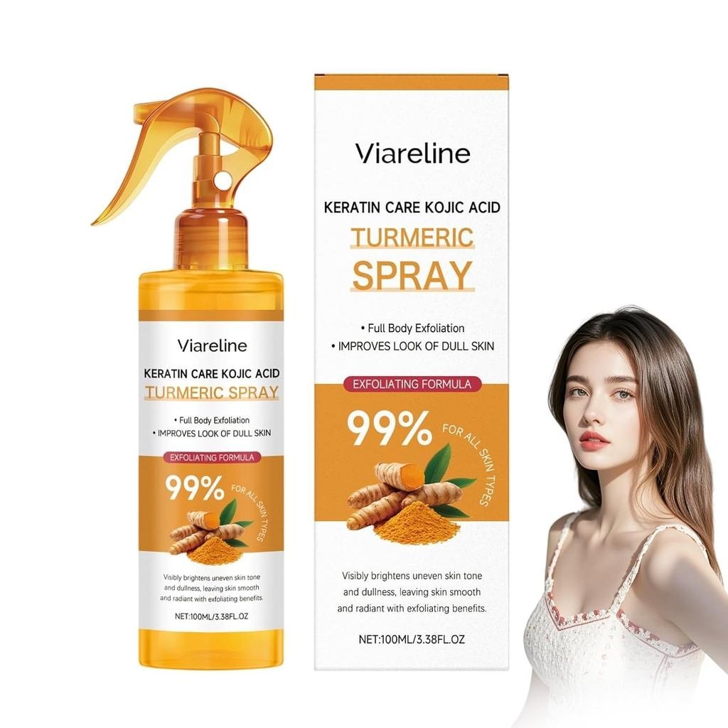 Peel Shot Keratin Care Kojic Acid Turmeric Spray ขมิ้น Exfoliating Peeling Spray Peel Shot สเปรย์ขมิ