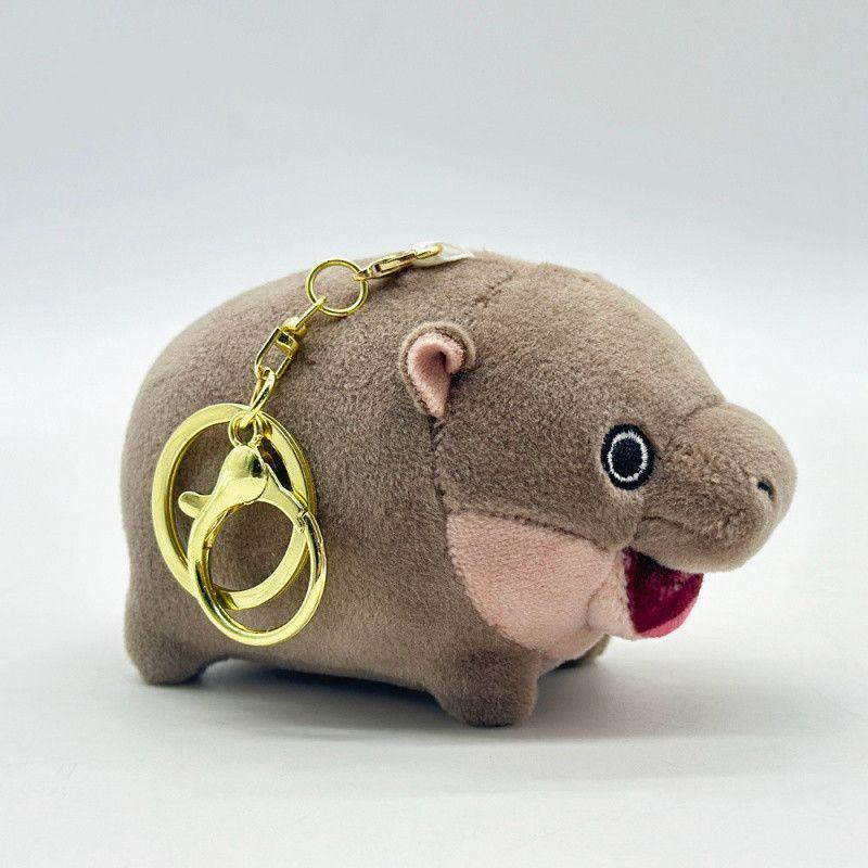 Moo deng hippo ตุ๊กตา Thailand Kochu Little hippo Dwarf hippo ตุ๊กตาตุ๊กตา พวงกุญแจตุ๊กตา พวงกุญแจพก