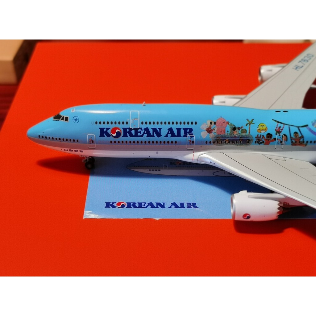 #1:: : รุ่น 400#JC大韩航空B747-8i HL7630 (
