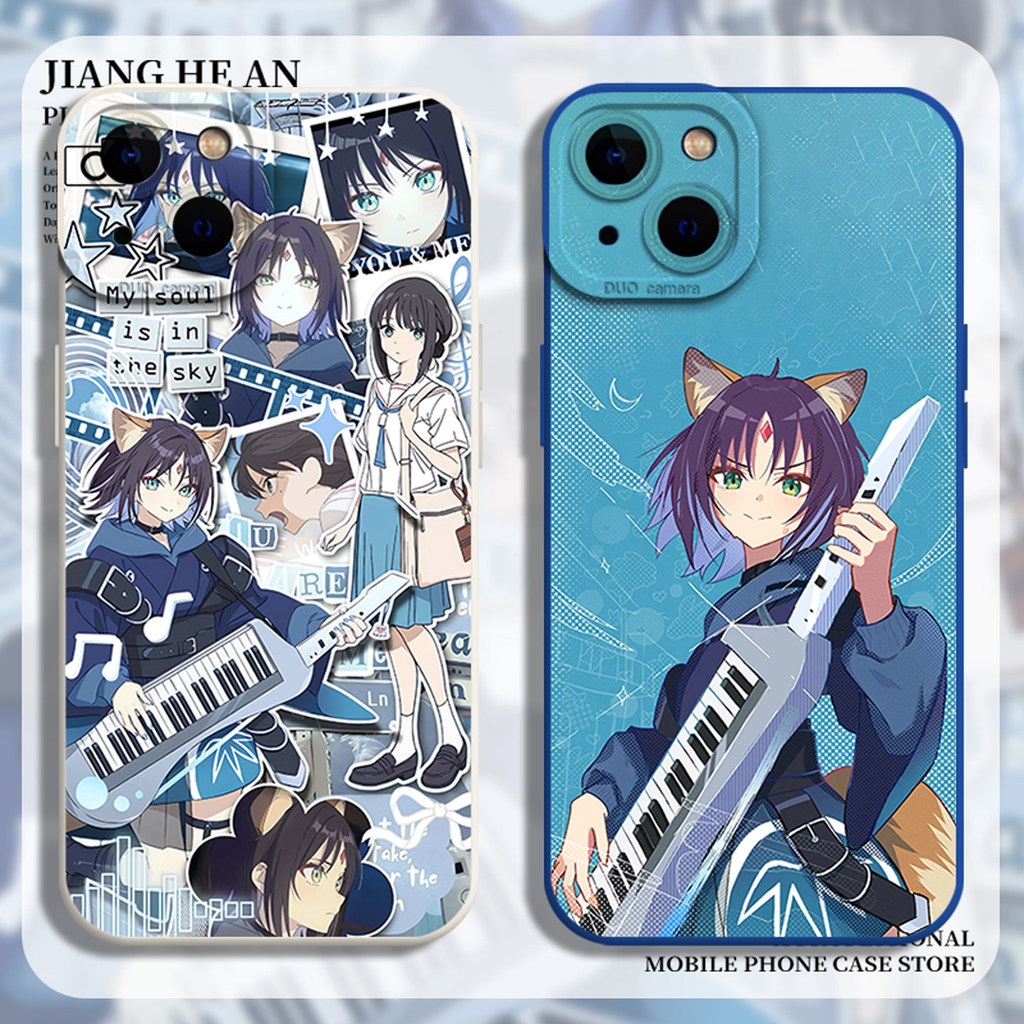 ไวน์ส่งสีใบเหมาะสําหรับ iqoo15 เคสโทรศัพท์ iqooneo11 Macross Kaguya ultra สองมิติ 13/12pro/11s/10/z9