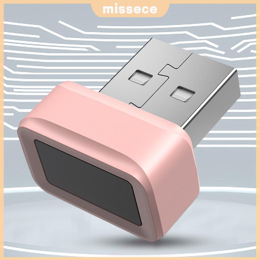เครื่องอ่านการ์ดลายนิ้วมือ USB Biometric Mini Key Dongle Anti-Spooofing Windows Hello FIDO U2F 360° 