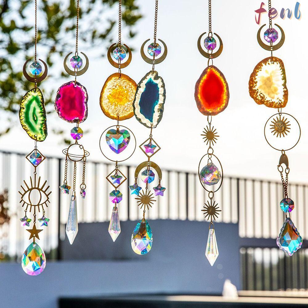 FENL Sun Catcher จี้ Home Agate Rainbow Maker