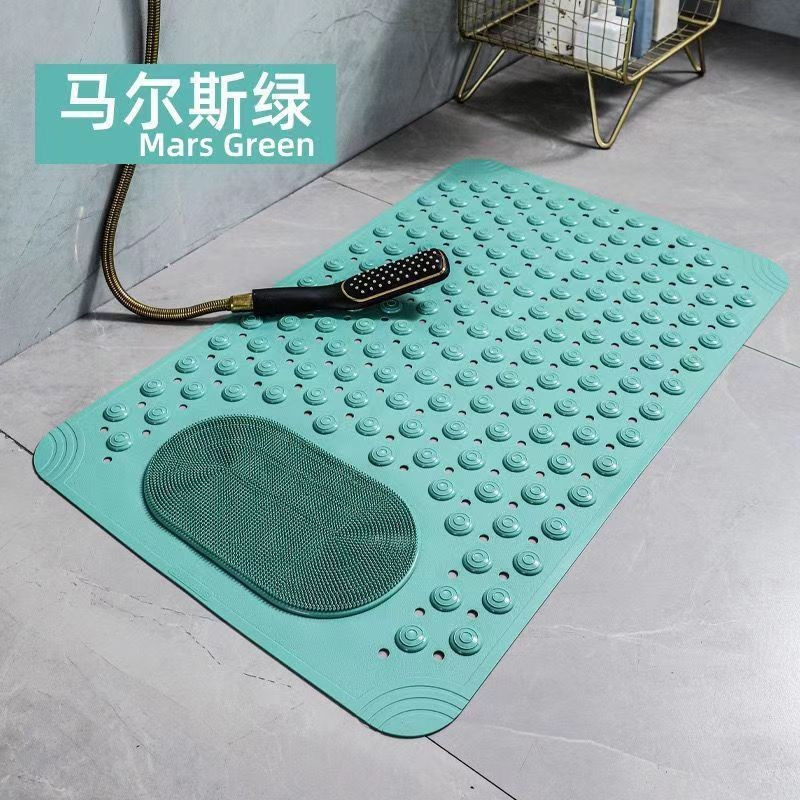 Tyk ห้องน้ํา Anti-SLIP MAT Anti-SLIP นวดห้องน้ําห้องอาบน้ําฝักบัวเด็กเสื่อเท้าโรงแรมแผ่นพื้น X7KR S5