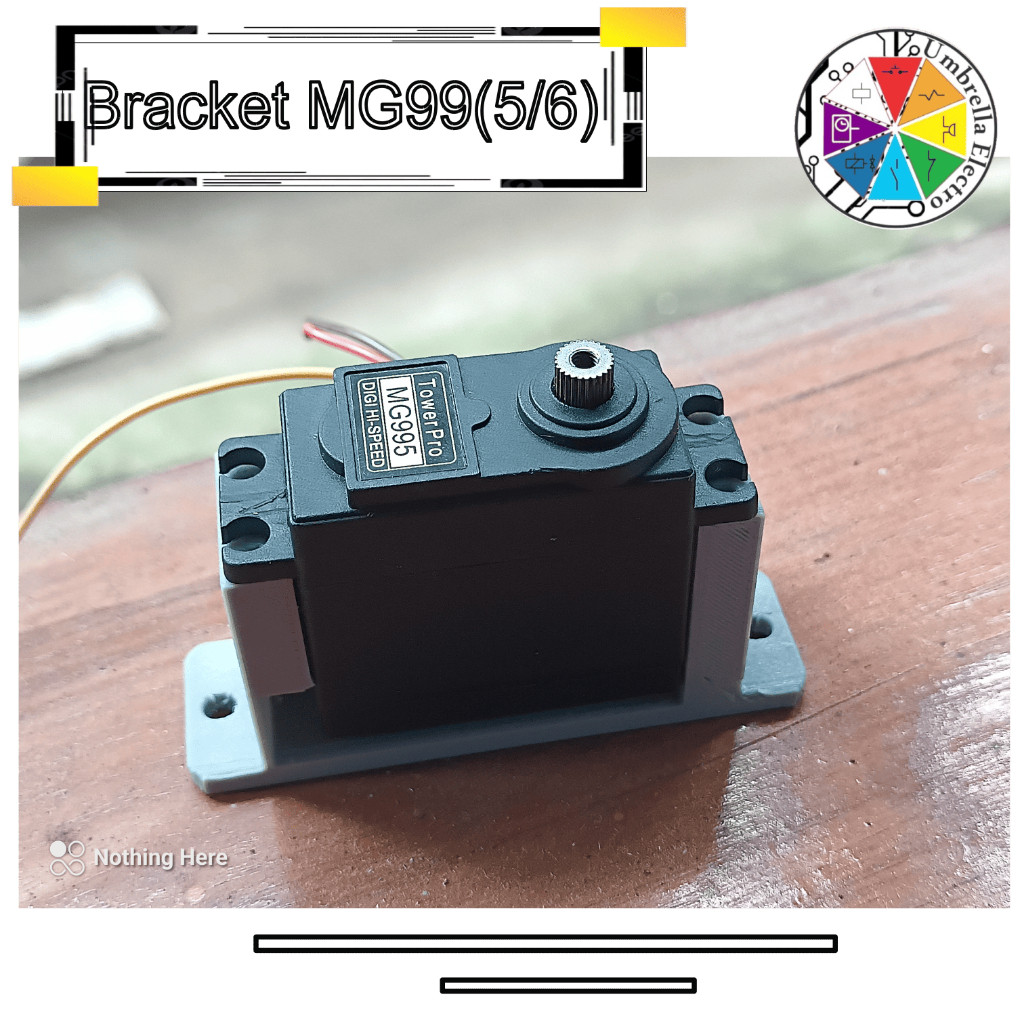 ขายึดเซอร์โว MG995 MG996 แนวนอน faceup เซอร์โวมอเตอร์ตําแหน่งขาตั้ง