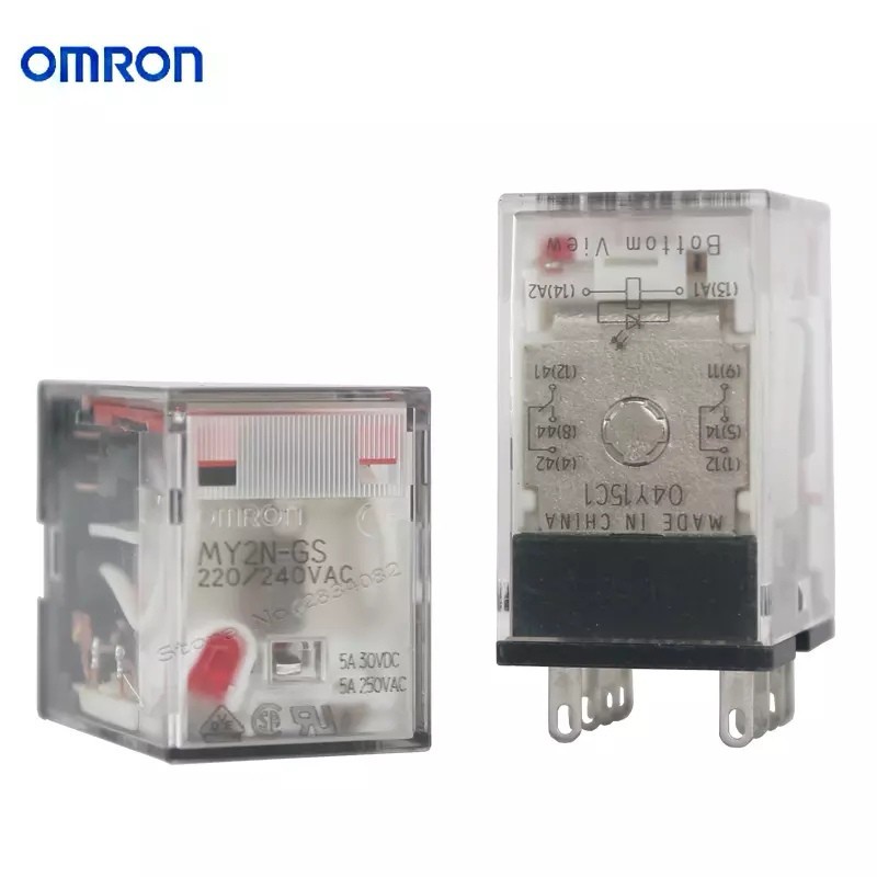 ส่งไว รีเลย์ OMRON MY2N-GS 220V คุ้มมาก