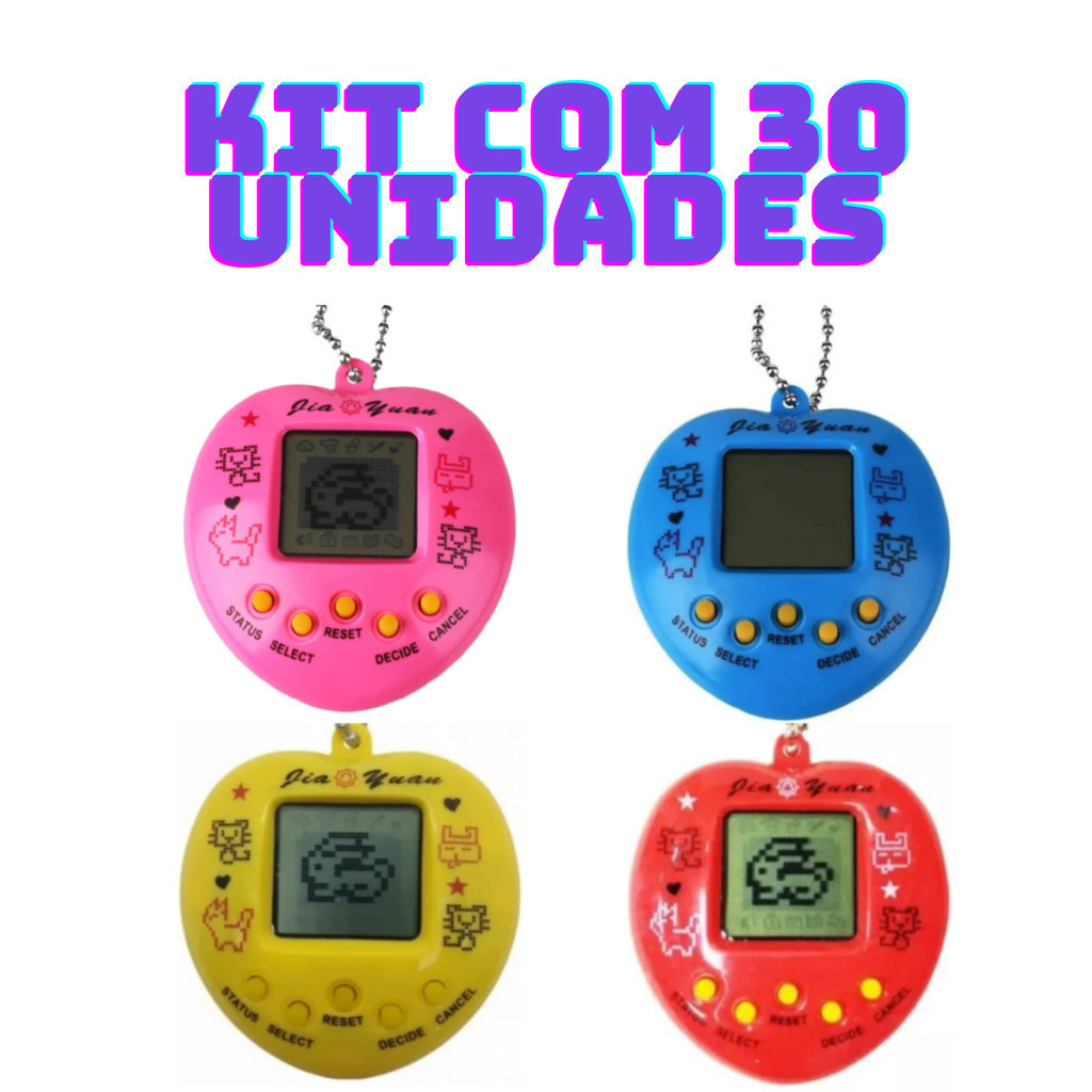 ชุด MK0J พร้อมสัตว์เลี้ยงเสมือน Tamagotchi ดั้งเดิม 30 ตัว, 168 สัตว์เลี้ยงใน 1, สัตว์เลี้ยงเสมือนคิ