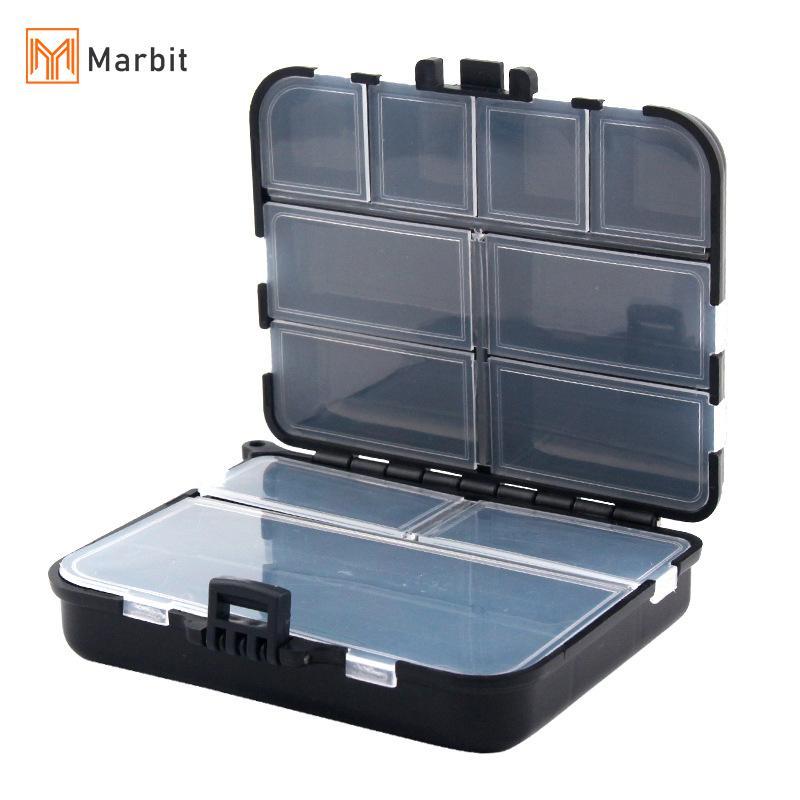 Marbit Mini Storage Case สำหรับอุปกรณ์ตกปลากล่องเก็บเหยื่อและเบ็ด