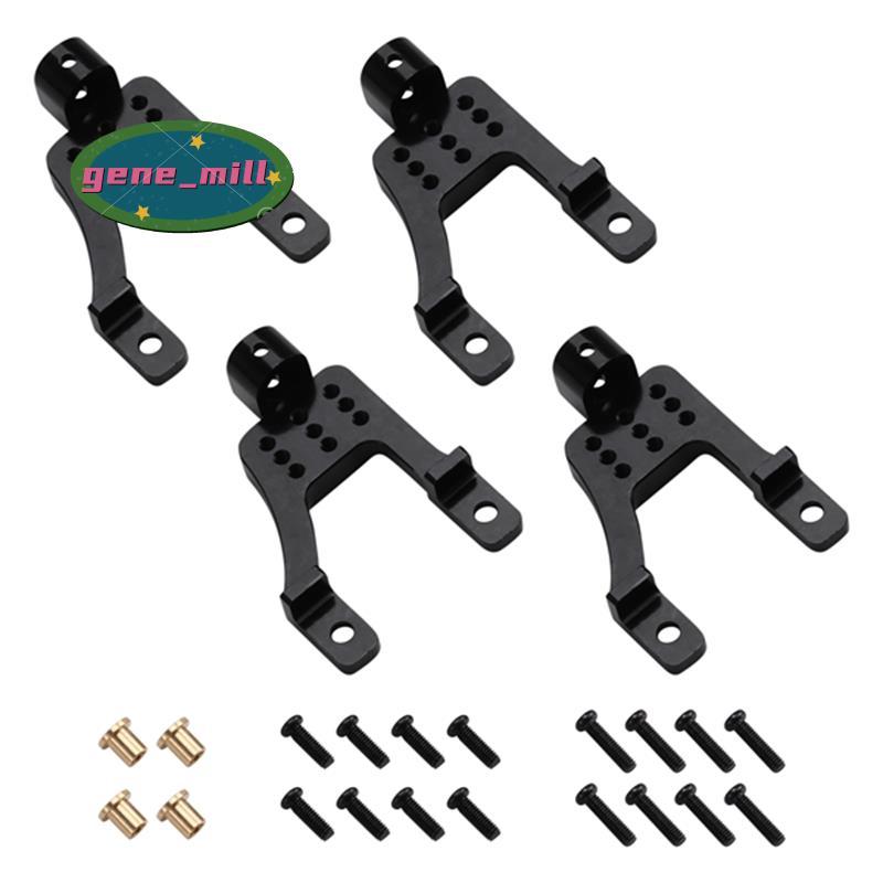 RC รถอัพเกรดวงเล็บสําหรับ 1/12 MN128 MN86 G500 RC รถอะไหล่อัพเกรดสีดํา