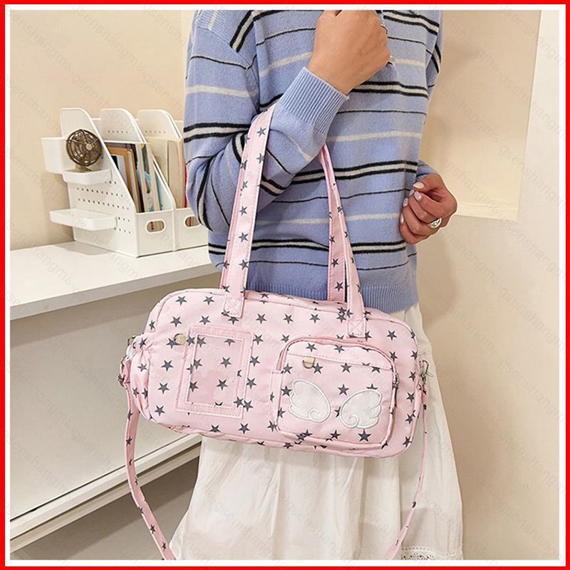 กระเป๋า tote สไตล์เกาหลี ยี่ห้อ Star Angel ความจุเยอะ ใช้งานได้หลายโอกาส