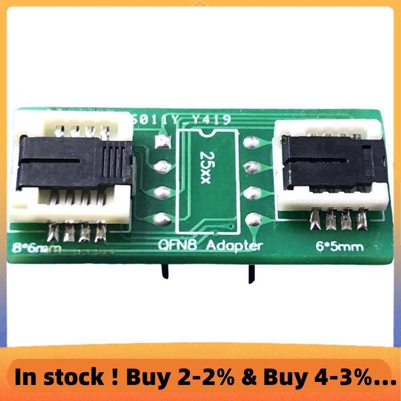 QFN8/WSON8/MLF8/MLP8/DFN8 Universal Two-In-One Chip Soldering Socket/Adapter 6x5MM 8x6MM SMT BIOS แฟ