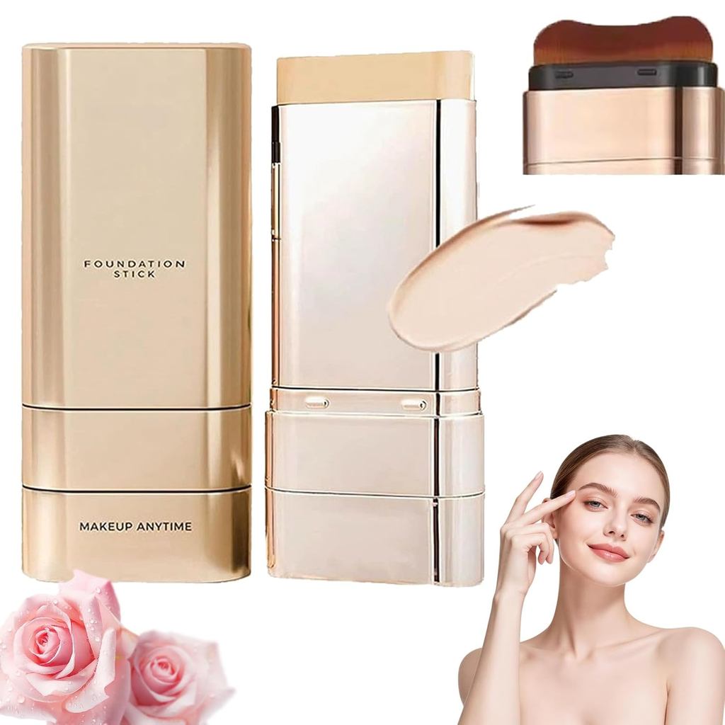 Hanaekorean Foundation Stick, Full Coverage Korean Makeup Tint, Foundation Stick Natural Nude Makeup