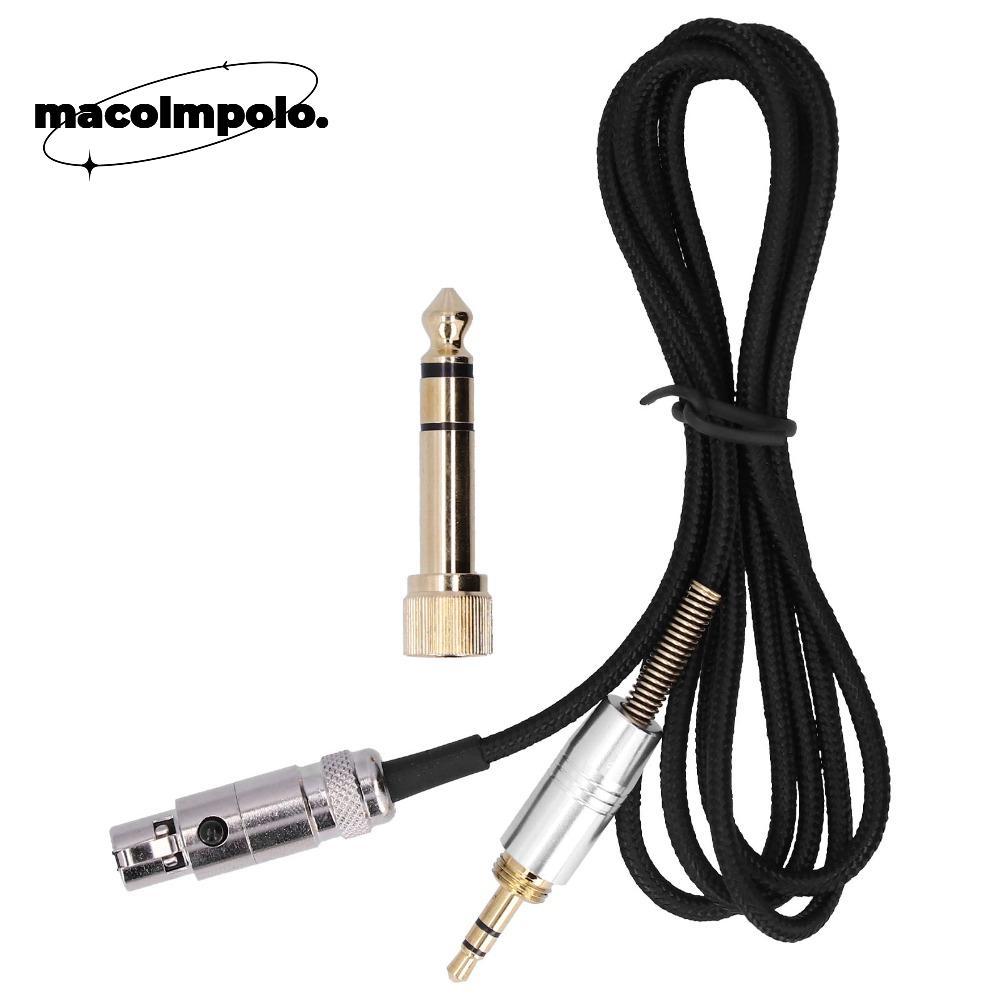 สายเปลี่ยนหูฟัง, 2 M / 6.5ft Plug and Play หูฟังอัพเกรดสายไฟ, 6.35 มม./3.5 มม.ถึง Mini XLR อินเทอร์เ