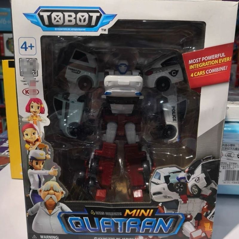 【พร้อมส่ง】tobot v x z y galaxy detectives เวอร์ชั่นฮ่องกงของแท้ Toho Warrior Transformation รถเด็ก F