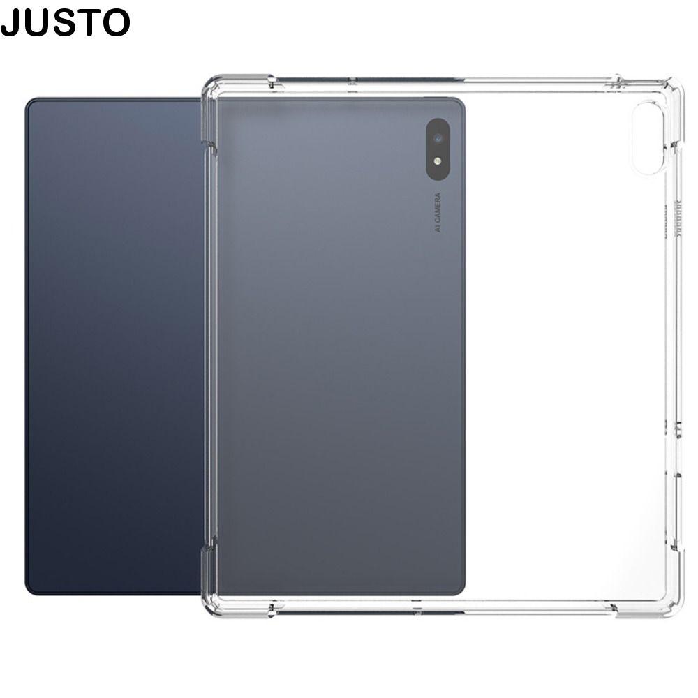 JUSTO ฝาครอบป้องกัน, พร้อมช่องเสียบปากกาแท็บเล็ตกันกระแทก, ฝาครอบด้านหลัง TPU โปร่งใสสําหรับ Bigme B