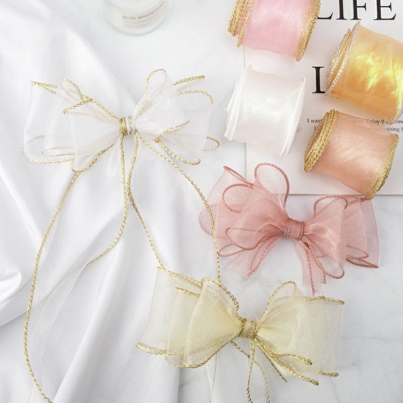 Fish Tail เส้นด้ายริบบิ้นริบบิ้นดอกไม้ Shop ช่อดอกไม้วัสดุบรรจุภัณฑ์ Cuffsed ดอกไม้บรรจุภัณฑ์ทําด้วย