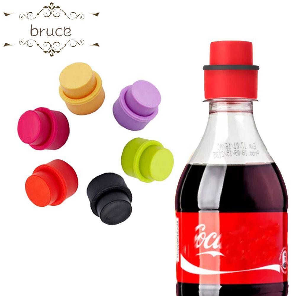BRUCE Stopper Push Type Fizzy Drink Fresh Keeping Bottle Pump Caps Cola Carbonated Saver Lid