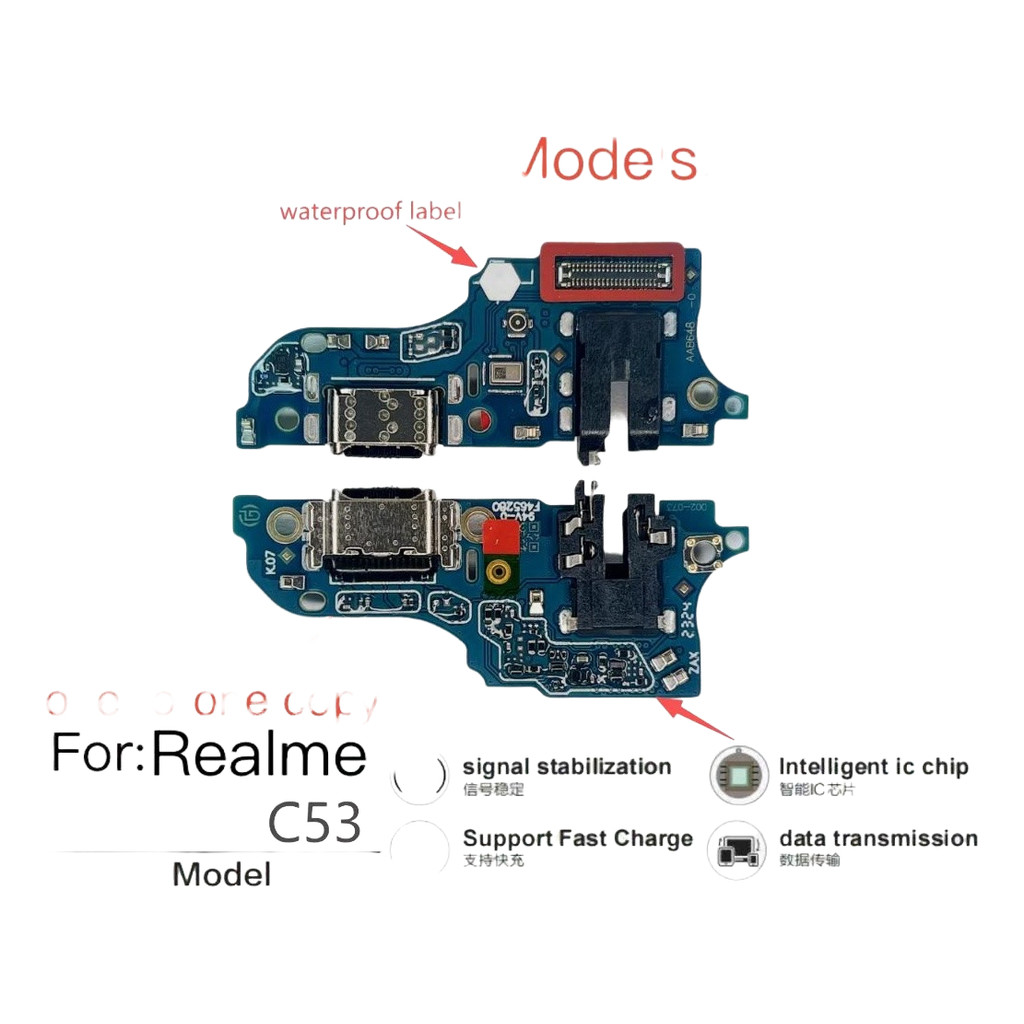 สําหรับแท่นชาร์จ Realme C53 Rmx3760