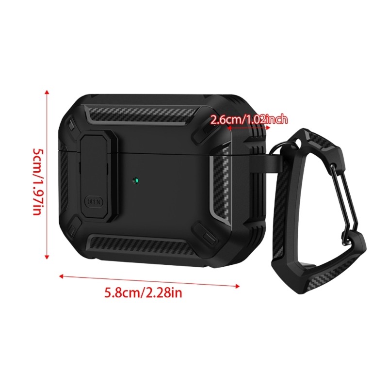 BTF N52 Magnets Back Earbud Case Auto Open Lock In Stand Hand Operation