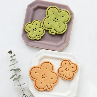 Lucky Four-Leaf Clover เครื่องตัดคุกกี้บิสกิตแม่พิมพ์แสตมป์ครัวเบเกอรี่ Pastry Bakeware ขนมเบเกอรี่อุปกรณ์