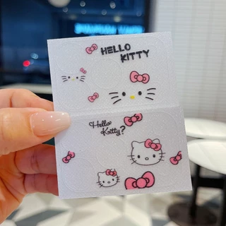 Get Rich Stitch Cat Hollow Out Glitter สติกเกอร์สําหรับ iPhone 17 Pro Max 17 Pro Soft Film เลนส์ฐานชิ้น