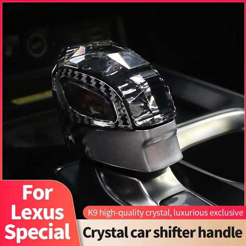 สําหรับ Lexus NX260 NX350H NX400H RX350H RX450H คริสตัลเกียร์ Shift Knob Luminous สีสัน Led Light เก