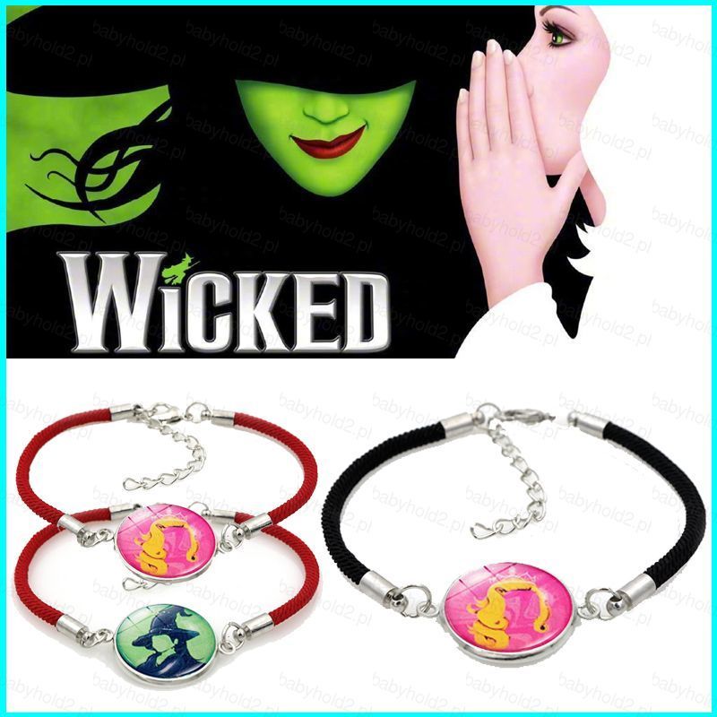 BY2 Wicked Elphaba Glinda สร้อยข้อมือเชือกแฟชั่น เครื่องประดับอเนกประสงค์