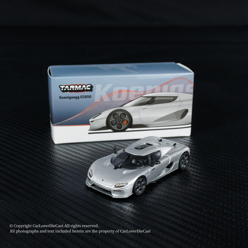 [สต๊อกพร้อมขายร้อน] Tarmac Works 1: 64 Koenigsegg Koenigsegg CC850 โมเดลรถอัลลอย TW