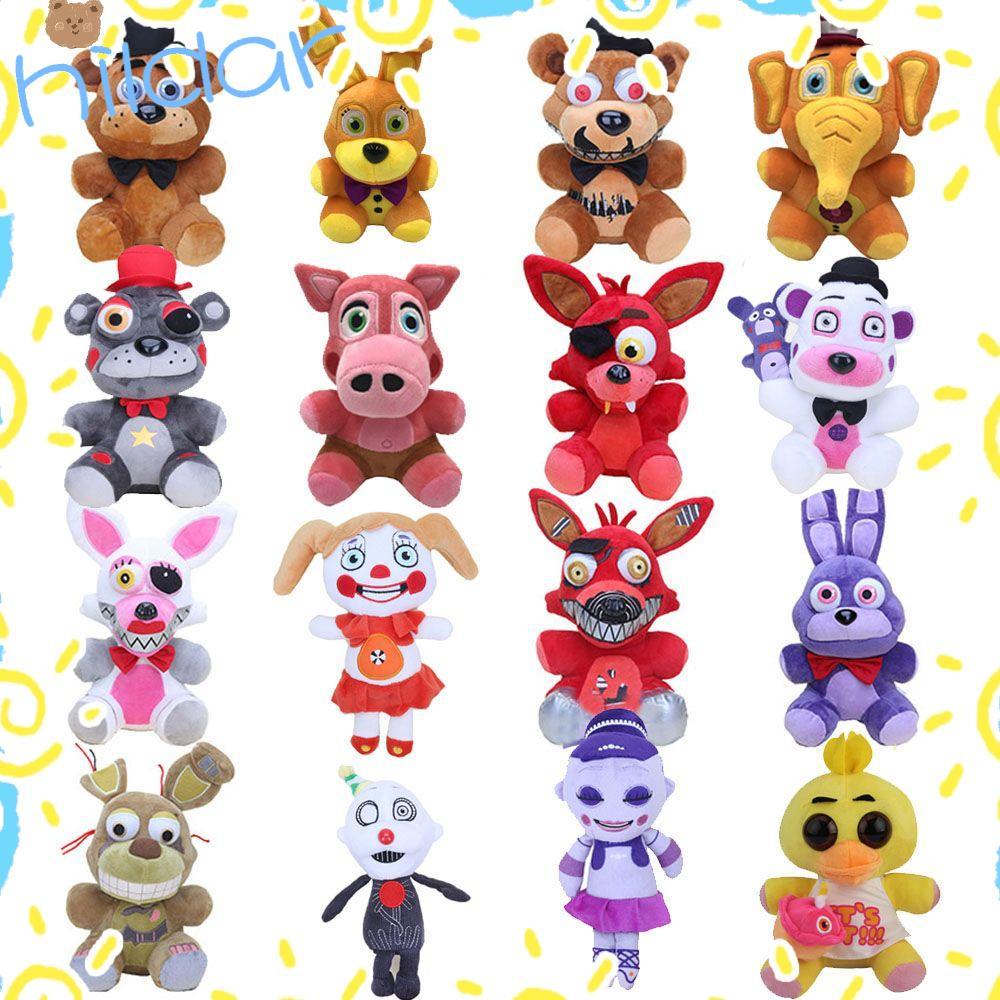 HLAR FNAF ของเล่นตุ๊กตาการ์ตูนวันเกิด Kawaii Fazbear ของเล่น