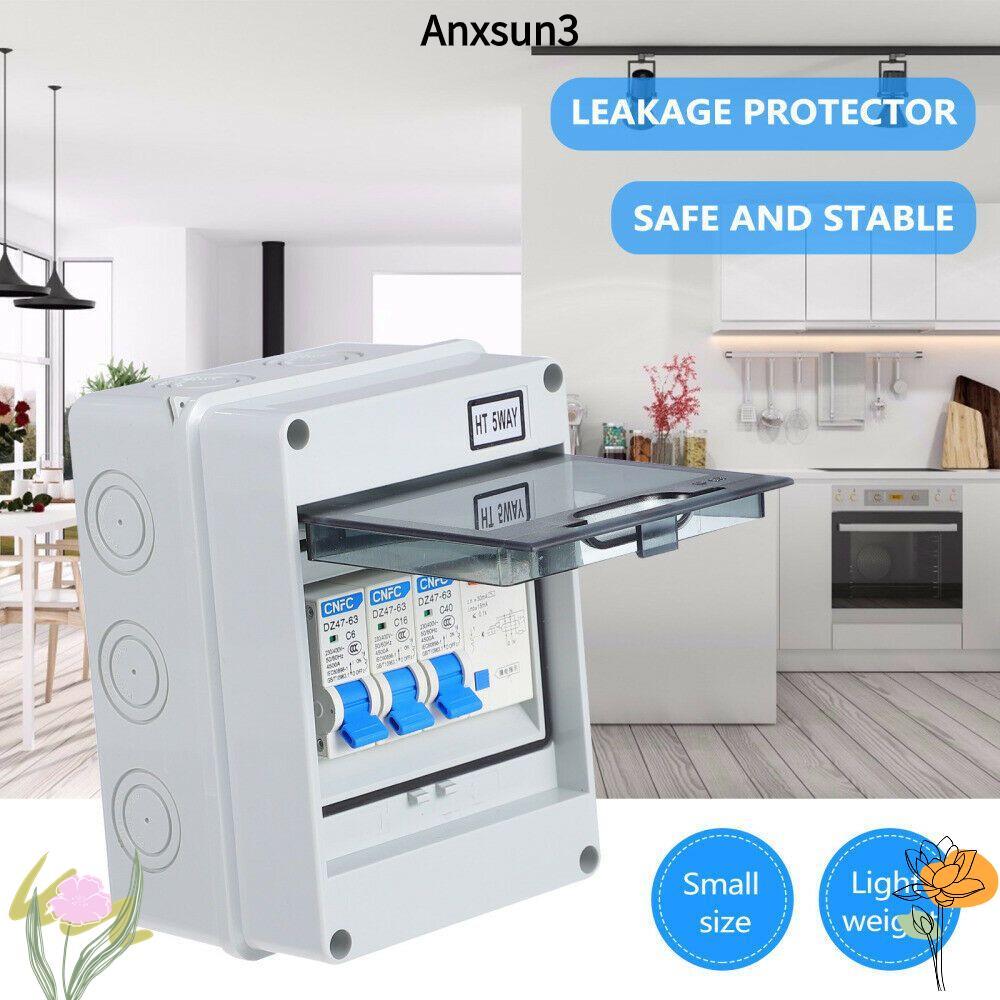 ANXSUN3 Garage Consumer Unit IP54 Enclosure สําหรับ Electronics กล่องฟิวส์ที่ทนทาน