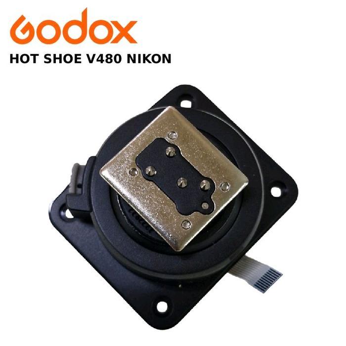 Godox Hot Shoe สําหรับ Godox V480 N สําหรับ NIKON Flash Hotshoe