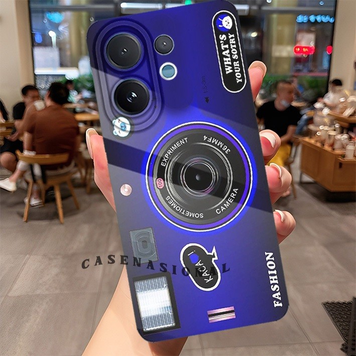 เคส VIVO V60 - V50 - V40 - V40 Pro - V50 Pro- V30E - V30 - V30 Pro ล่าสุด viral Camera Motif Cool Ca
