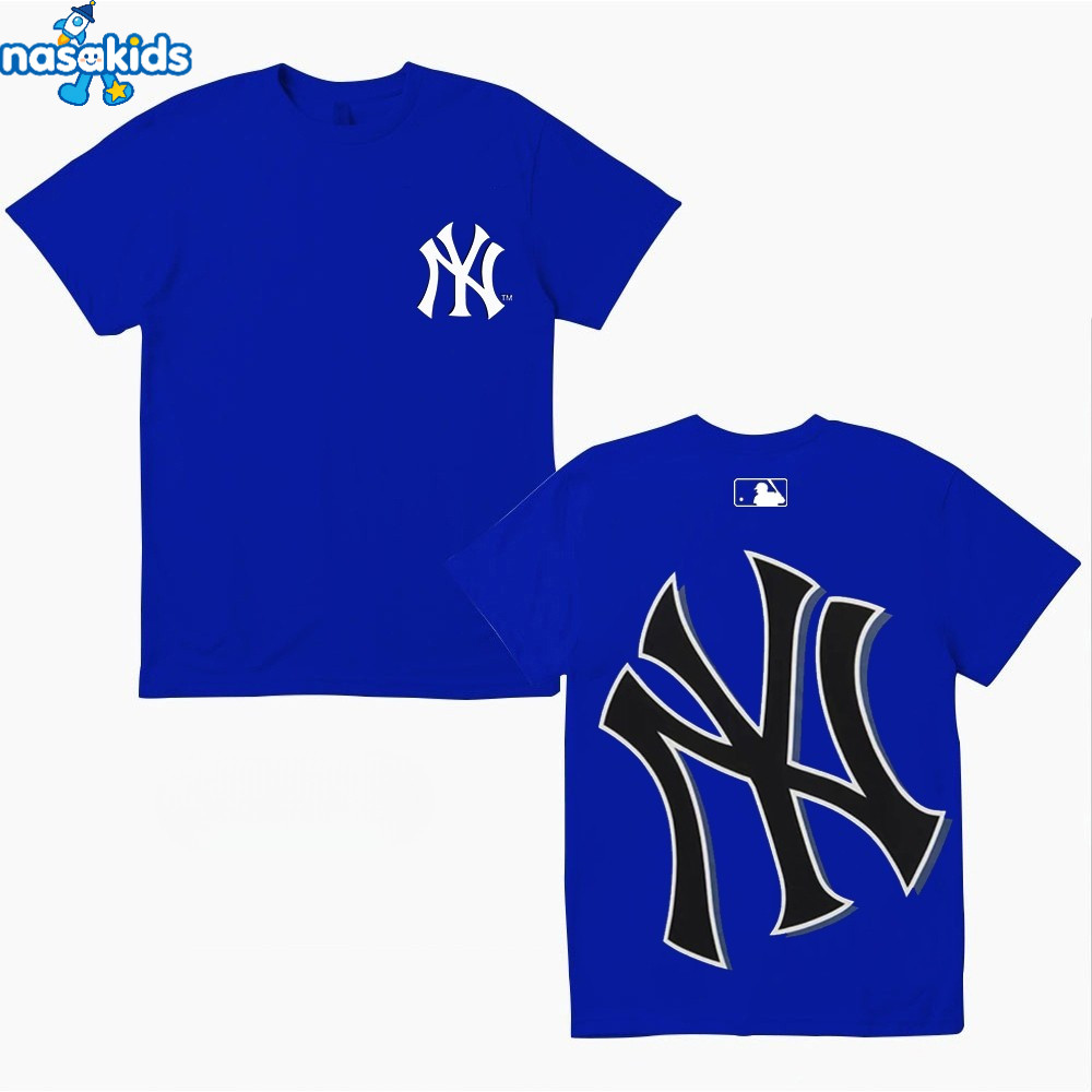 MLB LA Dodgers Kids T-Shirt - แขนสั้น แฟชั่น Unisex สวมใส่สบายทุกวันสําหรับเด็กผู้หญิง