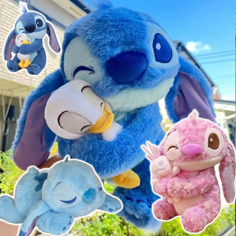 ตุ๊กตาน่ารัก ตุ๊กตาของเล่น Stitch น่ารักและนุ่มนวล 20-70cm เหมาะกับของขวัญวันเกิด วันวาเลนไทน์
