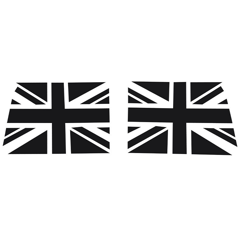 เซินเจิ้น Ouchuang เหมาะสําหรับ 10-16 Land Rover Discover 4 หน้าต่างด้านหลัง [Union Jack] สติ๊กเกอร์