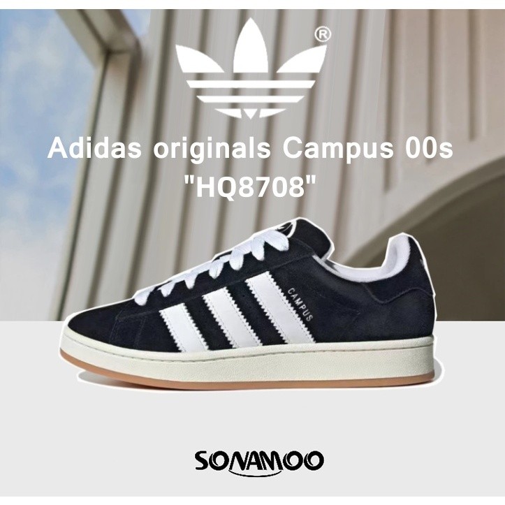 *พร้อมส่ง* 100% authentic Adidas originals Campus 00s HQ8708 รองเท้าผ้าใบ