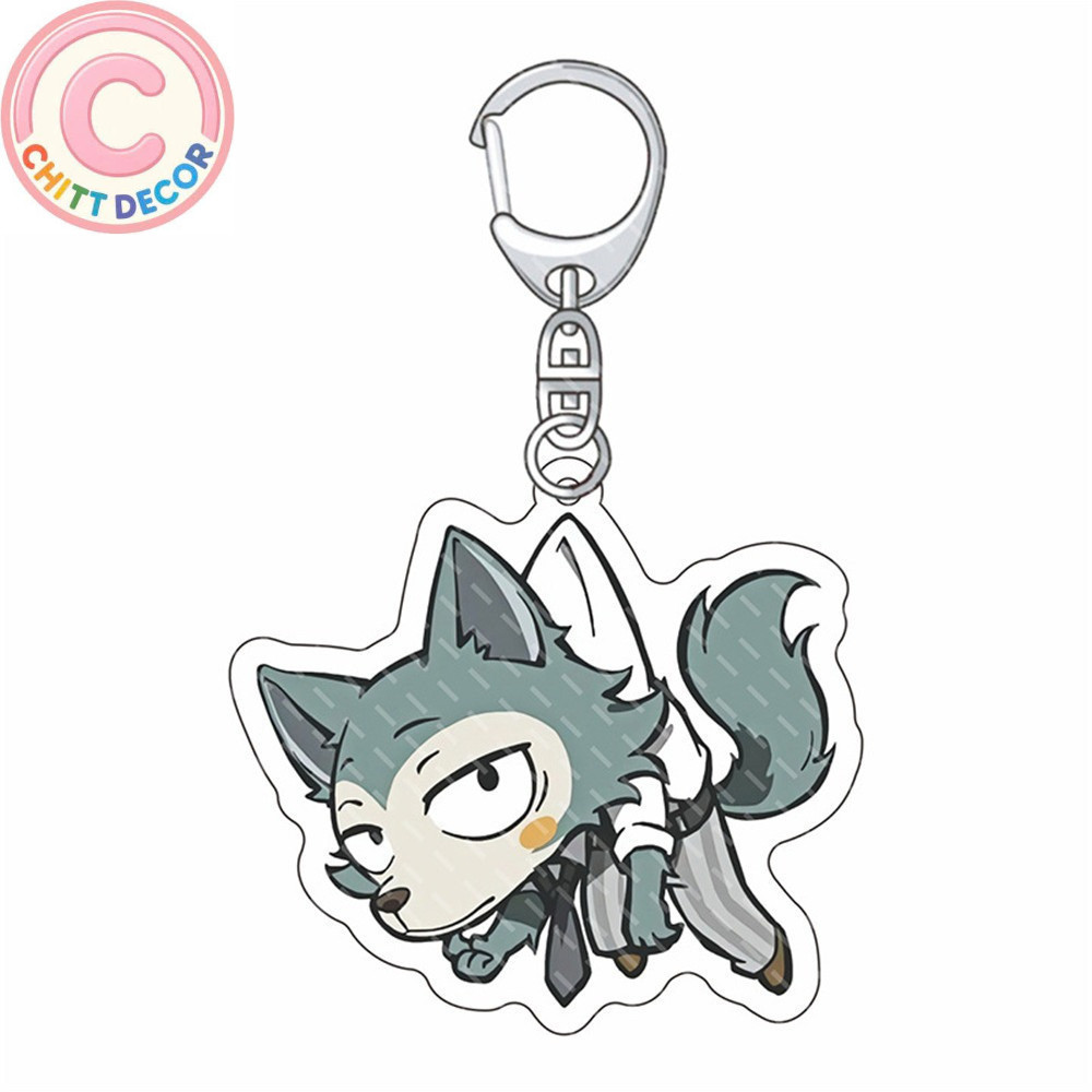 BEASTARS Legoshi Louis พวงกุญแจอนิเมะมังงะญี่ปุ่นสําหรับศึกษาและการตกแต่งโต๊ะทํางาน