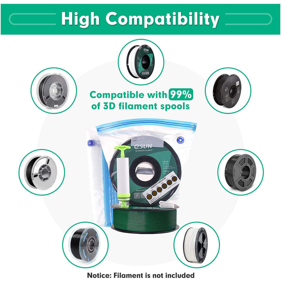 ชุดเก็บเส้นสุญญากาศ Vacuum Storage Kit Pro eSun - รูปที่ 2