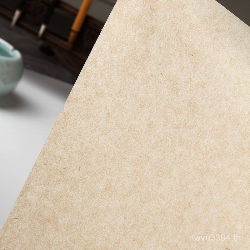 Pure Handmade Half-Life การประดิษฐ์ตัวอักษรหนากระดาษข้าว Jute ผิว 133 ซม.โบราณทํางานกระดาษข้าวสุกกระ