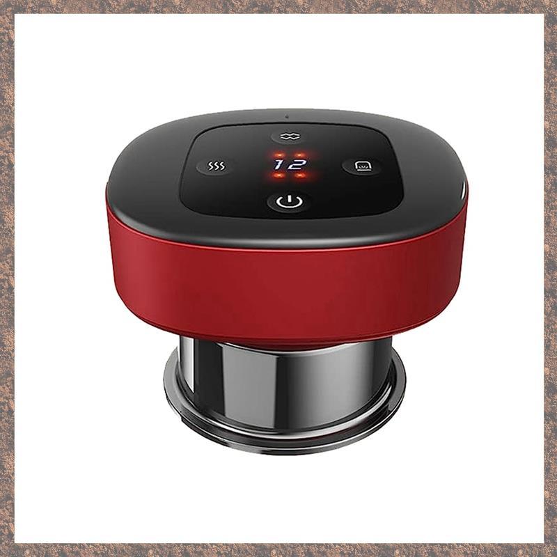 [CVD] Smart Dynamic Cupping Therapy Set สีแดงไฟฟ้า Cupping Massager สูญญากาศไฟฟ้า Cupping นวดชุดสําห